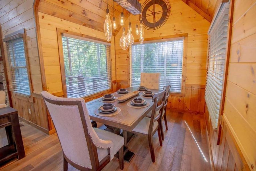 Furnished interior view inside a new home in , Blue Ridge (Image 7).