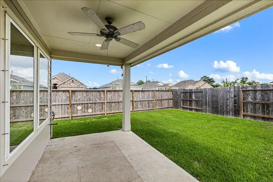 Extended covered patio