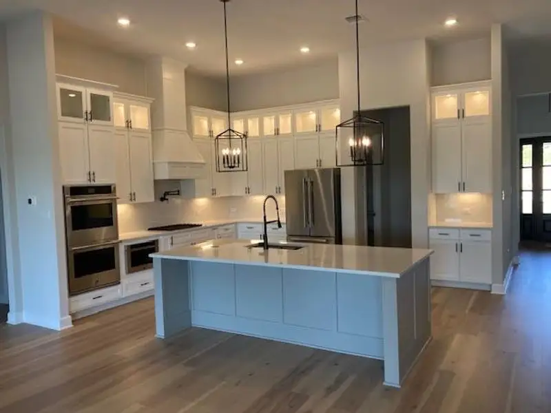 Furnished interior view inside a new home in , Dripping Springs (Image 8). Furnished interior view inside a new home in , Dripping Springs (Image 8).