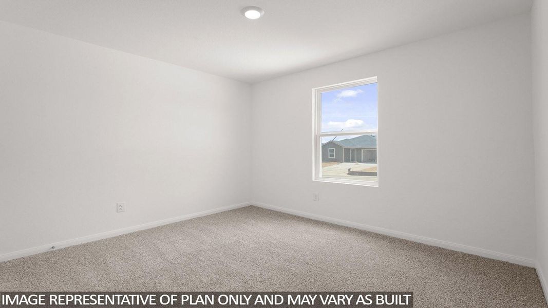 Spacious, unfurnished interior of a new home in McCrorey Trails, Conroe (Image 13).