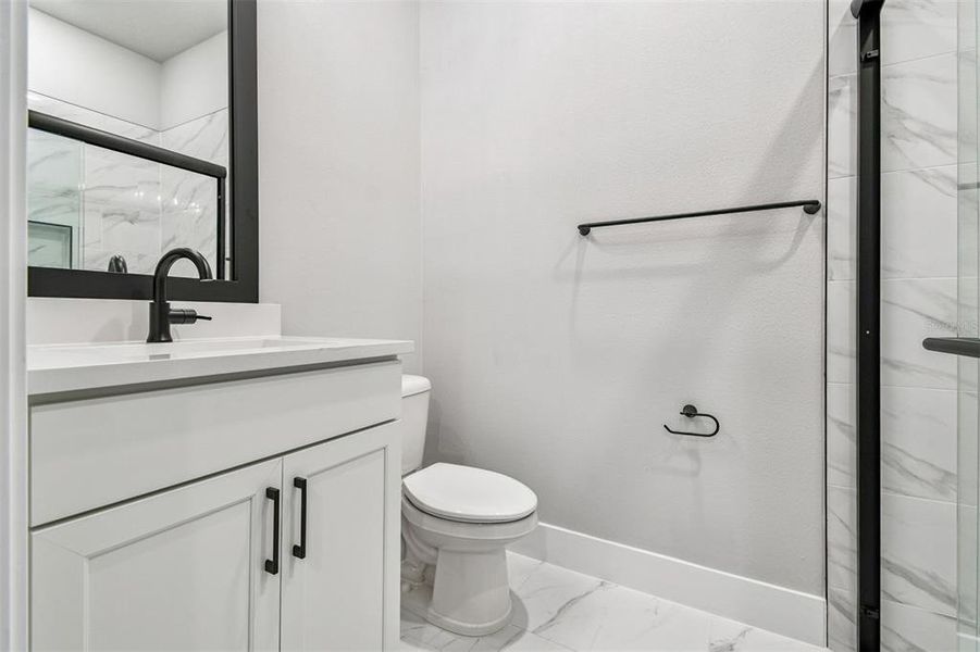 Furnished interior view inside a new home in Towns at Union, St. Petersburg (Image 16).