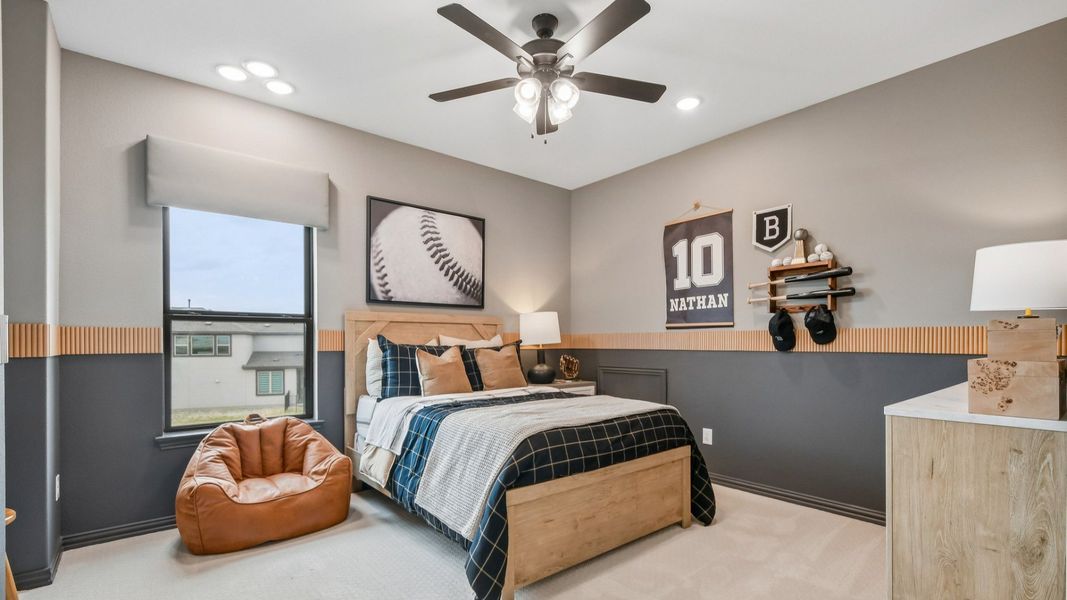 Representative furnished interior of a home built from the Elm by DRB Homes in Newhaven, Manor (Image 15). Representative furnished interior of a home built from the Elm by DRB Homes in Newhaven, Manor (Image 15).