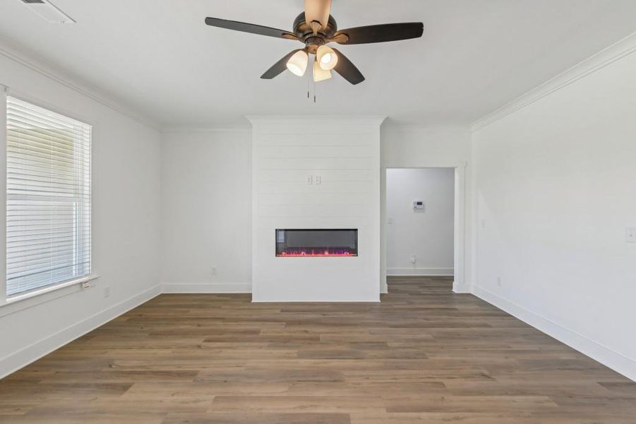 Spacious, unfurnished interior of a new home in Magnolia Ridge, Monroe (Image 30).