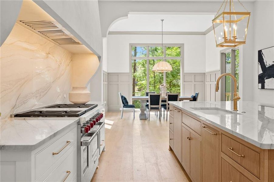 Furnished interior view inside a new home in , Brookhaven (Image 37).