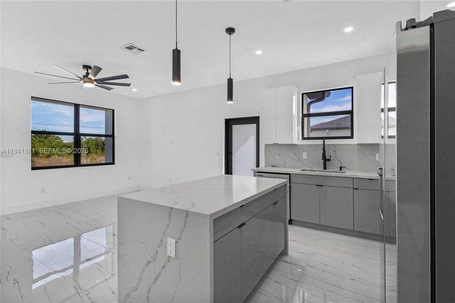 Furnished interior view inside a new home in , Lehigh Acres (Image 15).