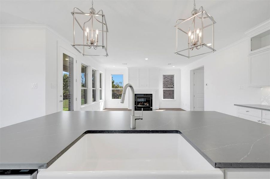 Furnished interior view inside a new home in Heath Golf & Yacht Villas, Heath (Image 18).