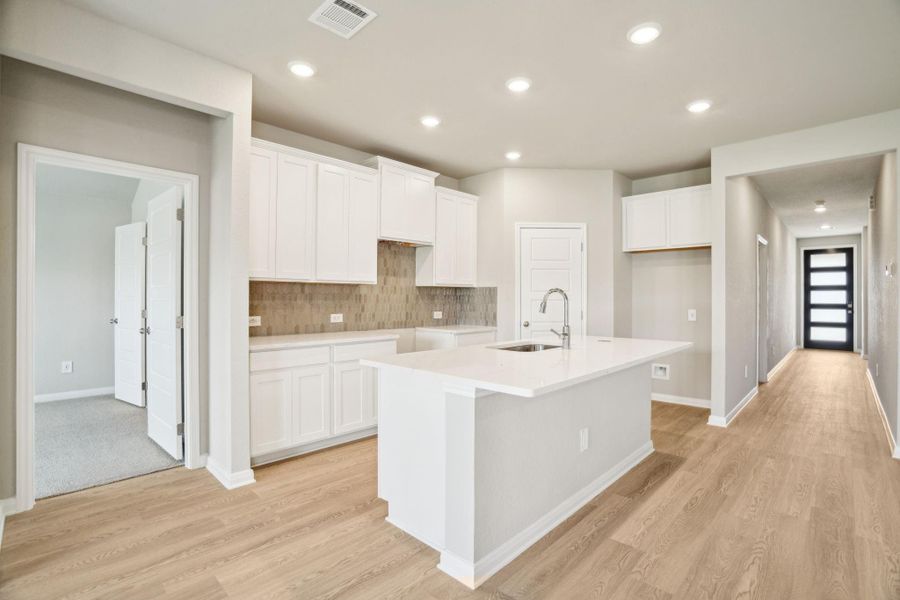 Photo is not of the actual home, but is an inspirational photo of builder’s model home and may depict options, furnishings, and/or decorator features that are not included