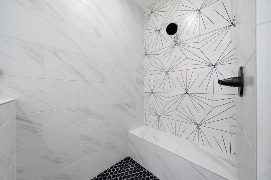 Close-up of interior finishes inside a home in , Houston (Image 20).