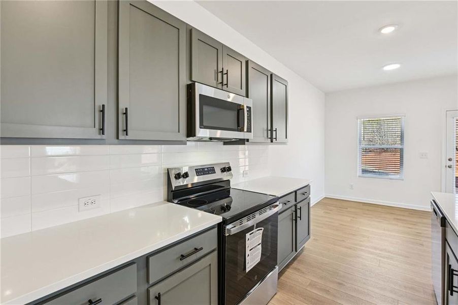 Furnished interior view inside a new home in Leydenview, Mableton (Image 36).