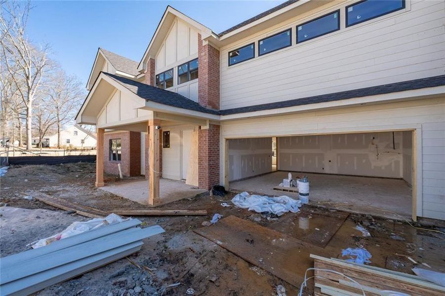In-progress construction of a new home in , Tucker, GA (Image 11).