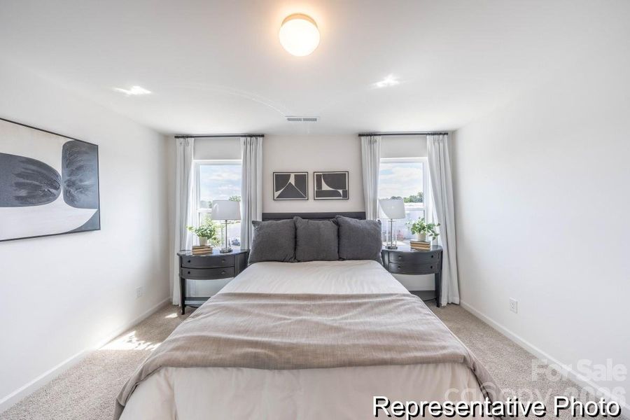 Furnished interior view inside a new home in , Concord (Image 15).
