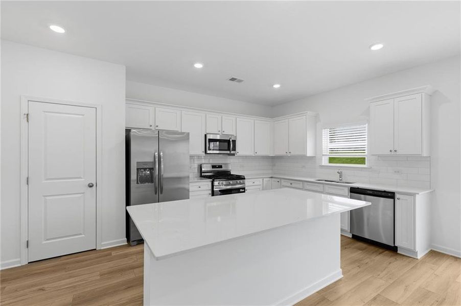 Furnished interior view inside a new home in Apalachee Hills, Bethlehem (Image 5).