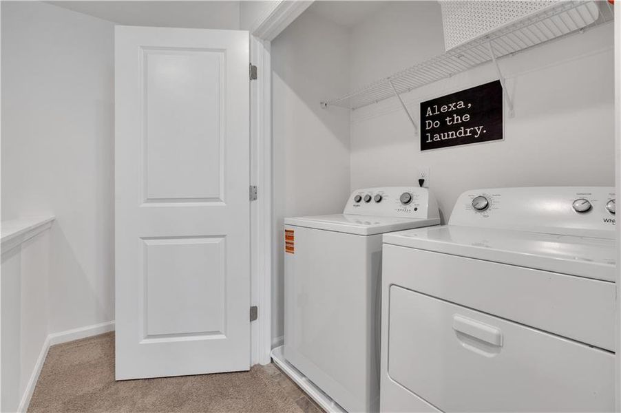 Furnished interior view inside a new home in Village Green, Adairsville (Image 14). Furnished interior view inside a new home in Village Green, Adairsville (Image 14).