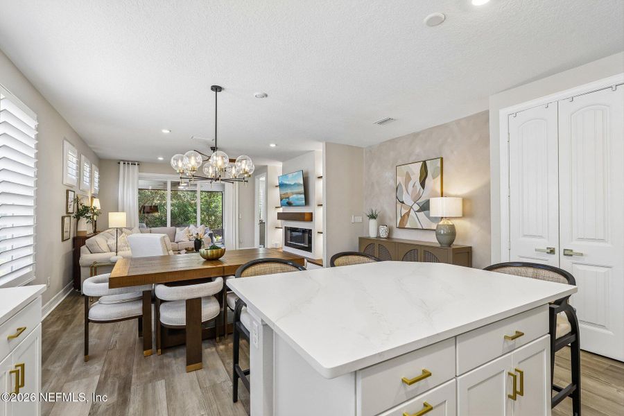 Furnished interior view inside a new home in Del Webb Nocatee, Ponte Vedra (Image 14).