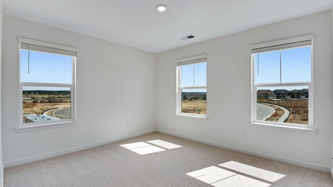Spacious, unfurnished interior of a new home in Spring Valley Ranch, Elizabeth (Image 30). Spacious, unfurnished interior of a new home in Spring Valley Ranch, Elizabeth (Image 30).