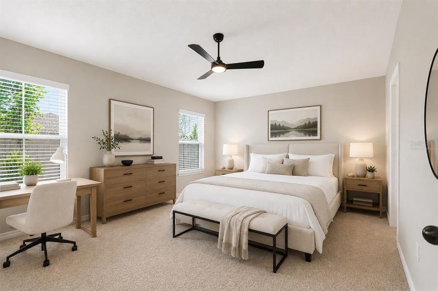 Furnished interior view inside a new home in New Home Communities Near Tampa, Ocala, and Orlando, Florida, Lithia (Image 8). Furnished interior view inside a new home in New Home Communities Near Tampa, Ocala, and Orlando, Florida, Lithia (Image 8).