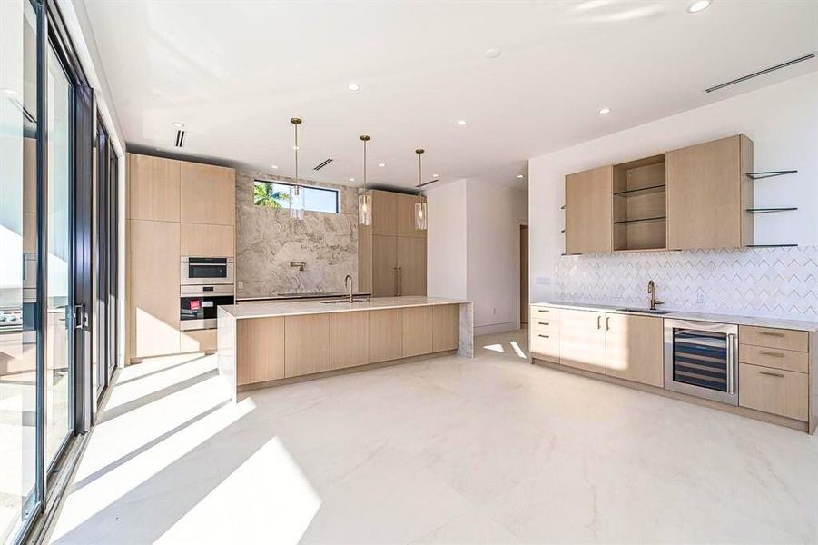 Furnished interior view inside a new home in , Pompano Beach (Image 20).