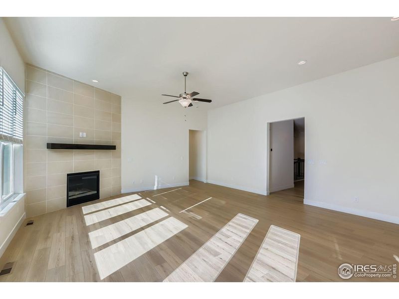 Spacious, unfurnished interior of a new home in RainDance, Windsor (Image 17).