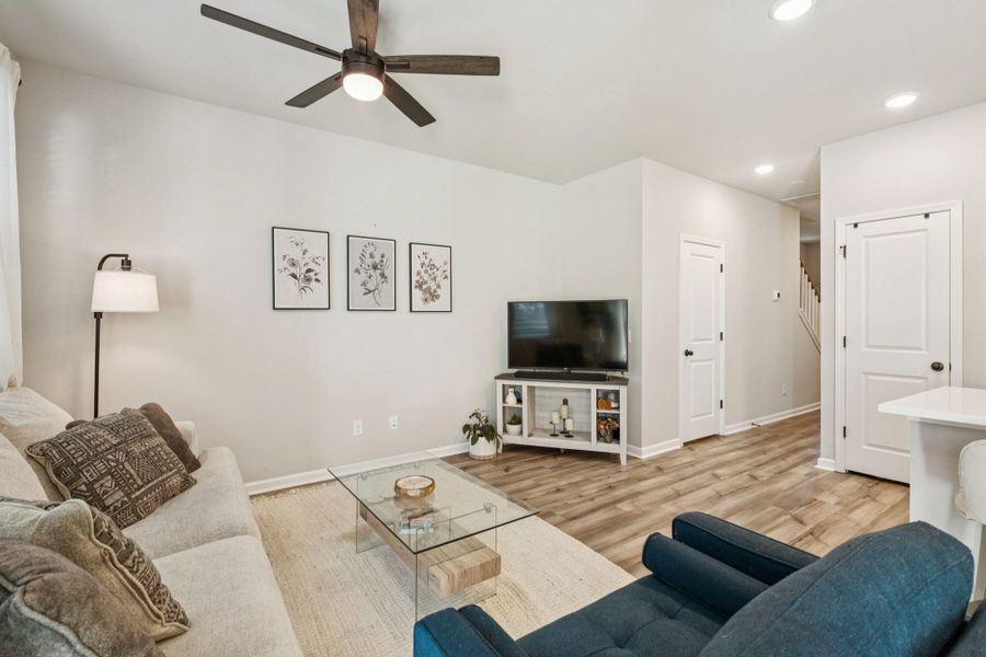 Furnished interior view inside a new home in , North Charleston (Image 10).