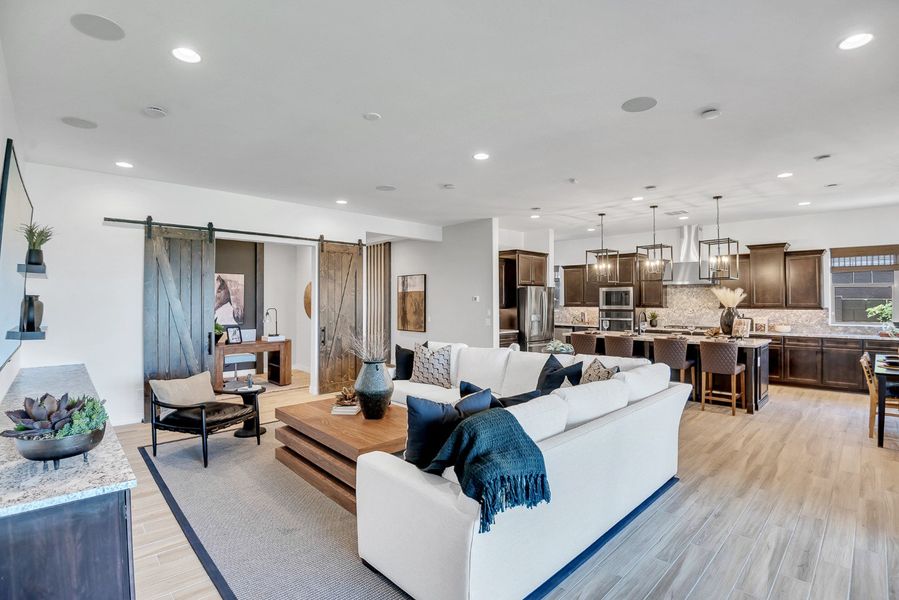 Furnished interior view inside a new home in Palo Verde at North Creek, Queen Creek (Image 15).