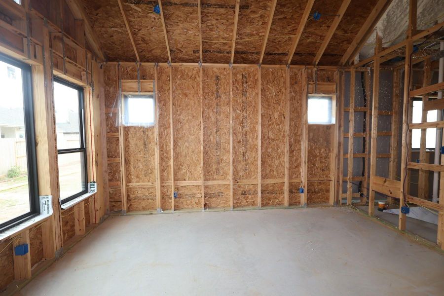 In-progress construction of a new home in Riceland - Summit Collection, Mont Belvieu, TX (Image 6).