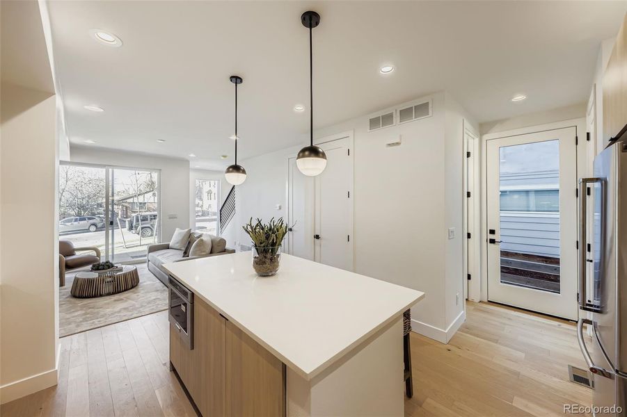 Furnished interior view inside a new home in , Denver (Image 9).