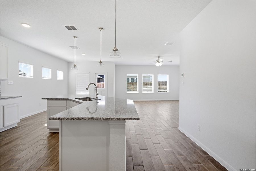 Furnished interior view inside a new home in Laurel Vistas, San Antonio (Image 7).