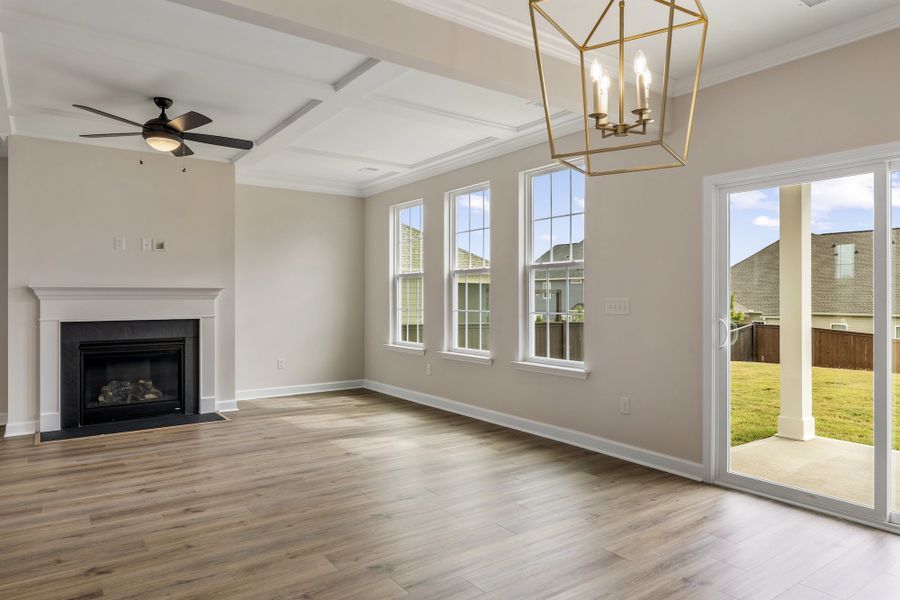 Spacious, unfurnished interior of a new home in Cottages at Lake Emory, Inman (Image 19). Spacious, unfurnished interior of a new home in Cottages at Lake Emory, Inman (Image 19).