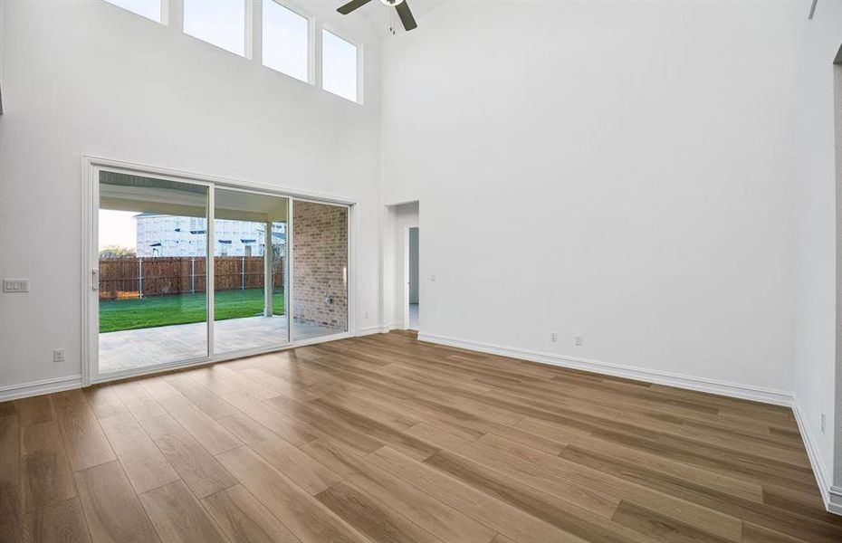 Stunning sliding glass doors in gathering room Stunning sliding glass doors in gathering room