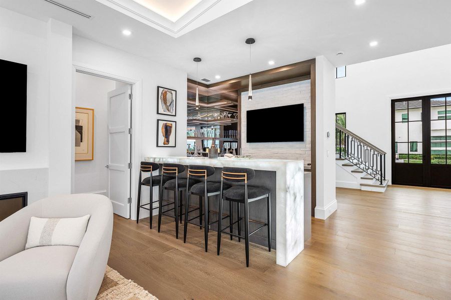 Furnished interior view inside a new home in , Boca Raton (Image 59).