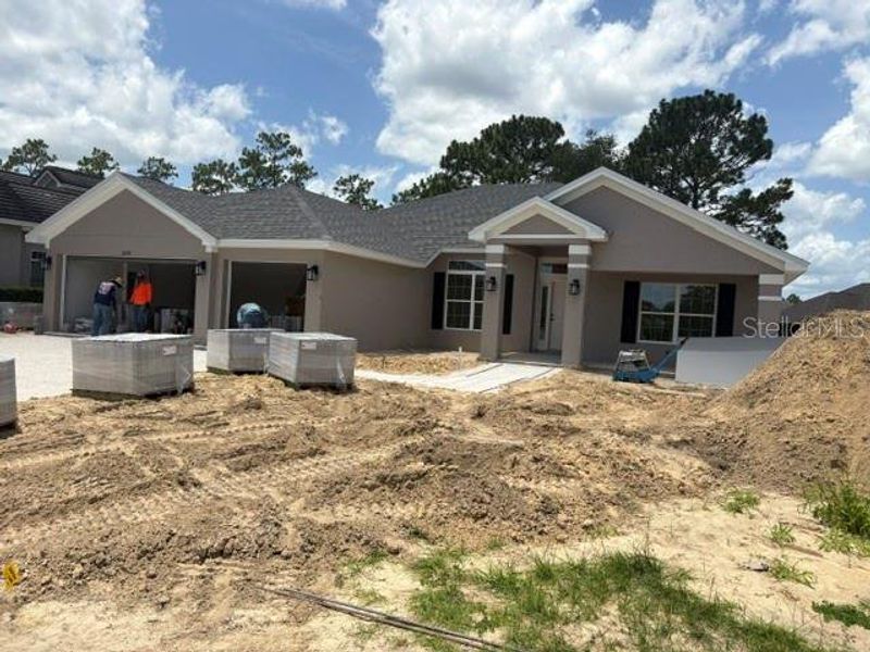 In-progress construction of a new home in , Dunnellon, FL (Image 7). In-progress construction of a new home in , Dunnellon, FL (Image 7).