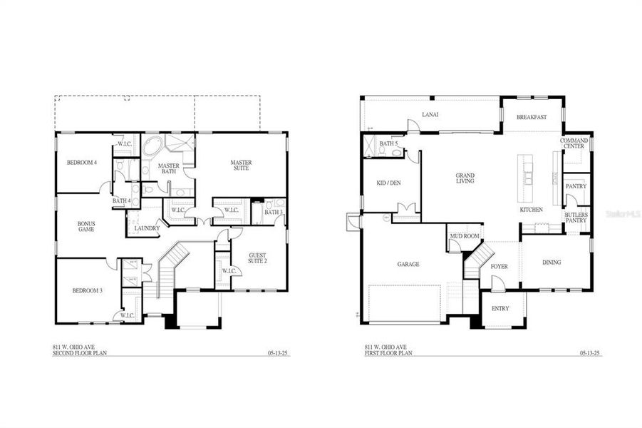 2D floor plan layout of this home in , Tampa, FL (Image 3).
