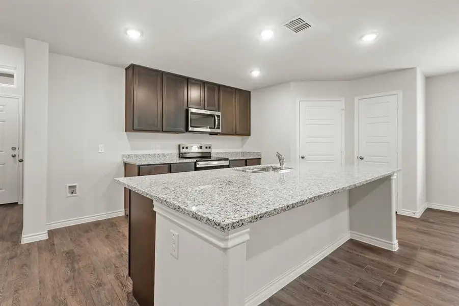 Furnished interior view inside a new home in Sycamore Landing, Fort Worth (Image 4).