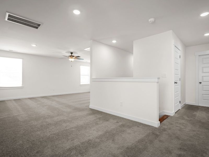Spacious, unfurnished interior of a new home in Woods Crossing, Gallatin (Image 80).