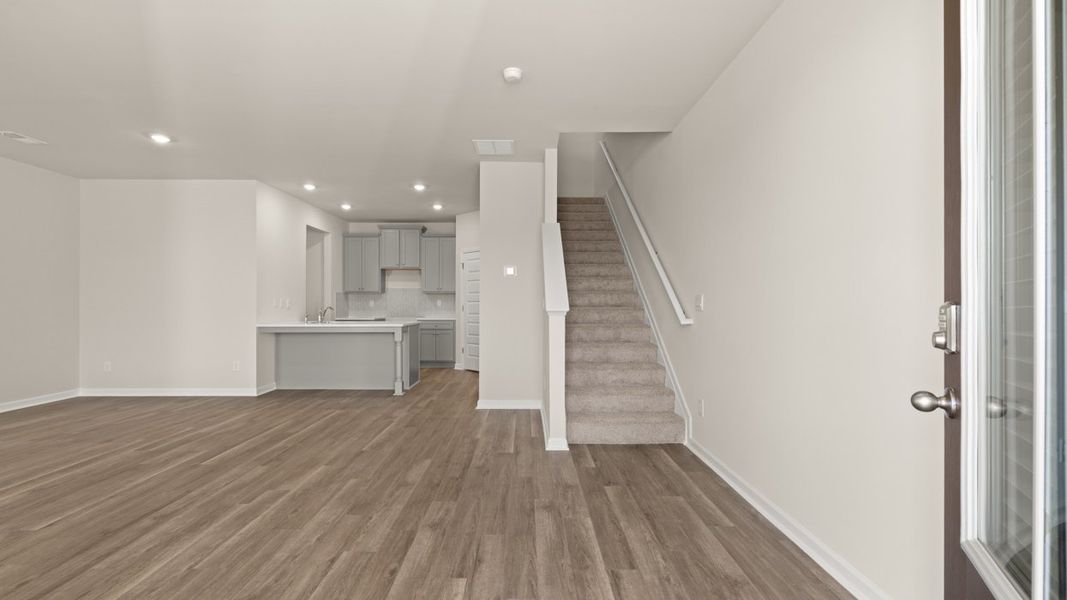 Spacious, unfurnished interior of a new home in Brookland Commons, Monroe (Image 12).