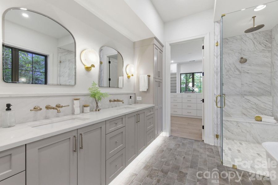 Furnished interior view inside a new home in , Charlotte (Image 7).