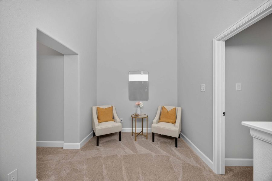 Furnished interior view inside a new home in , Houston (Image 33).