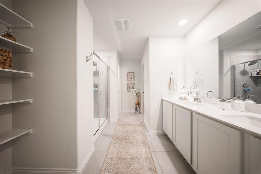 Furnished interior view inside a new home in , Aubrey (Image 4). Furnished interior view inside a new home in , Aubrey (Image 4).