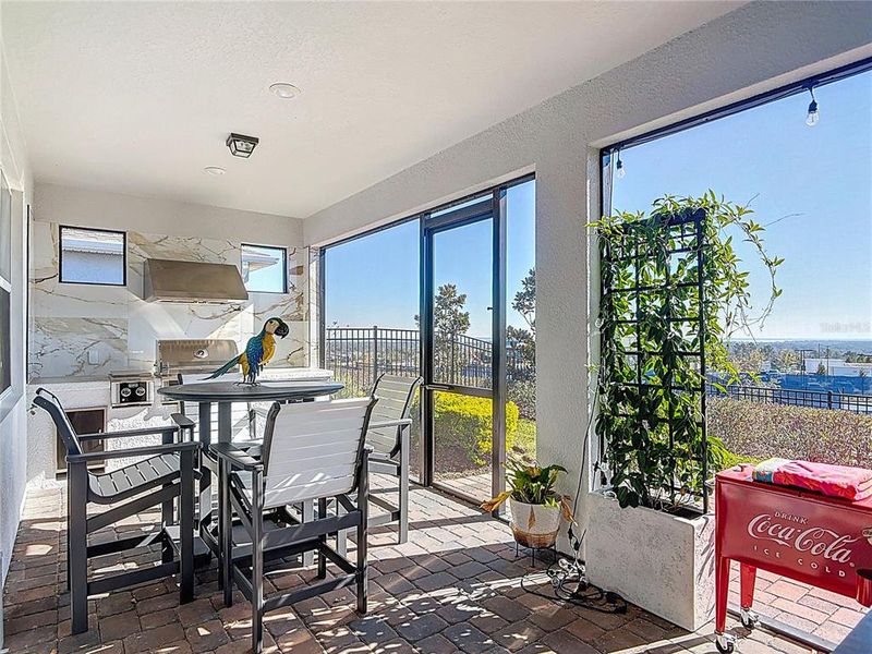 Exterior details and patio area of a home in , Minneola (Image 25).
