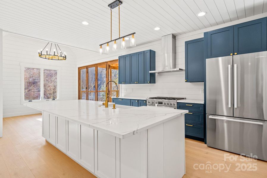 Furnished interior view inside a new home in , Cullowhee (Image 17).