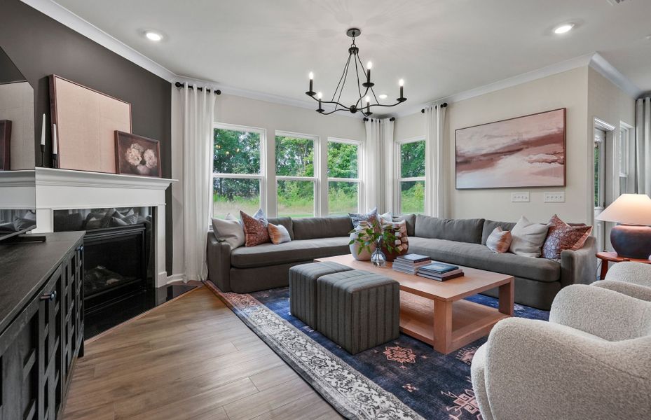 Representative furnished interior of a home built from the Bedrock by Pulte Homes in Riverstone, Monroe (Image 11). Representative furnished interior of a home built from the Bedrock by Pulte Homes in Riverstone, Monroe (Image 11).