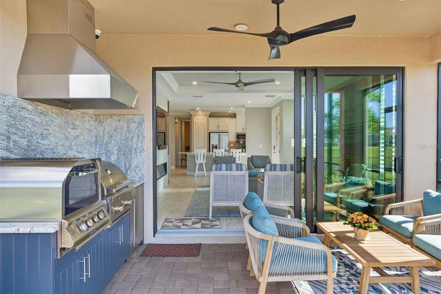 Exterior details and patio area of a home in , Bradenton (Image 29). Exterior details and patio area of a home in , Bradenton (Image 29).