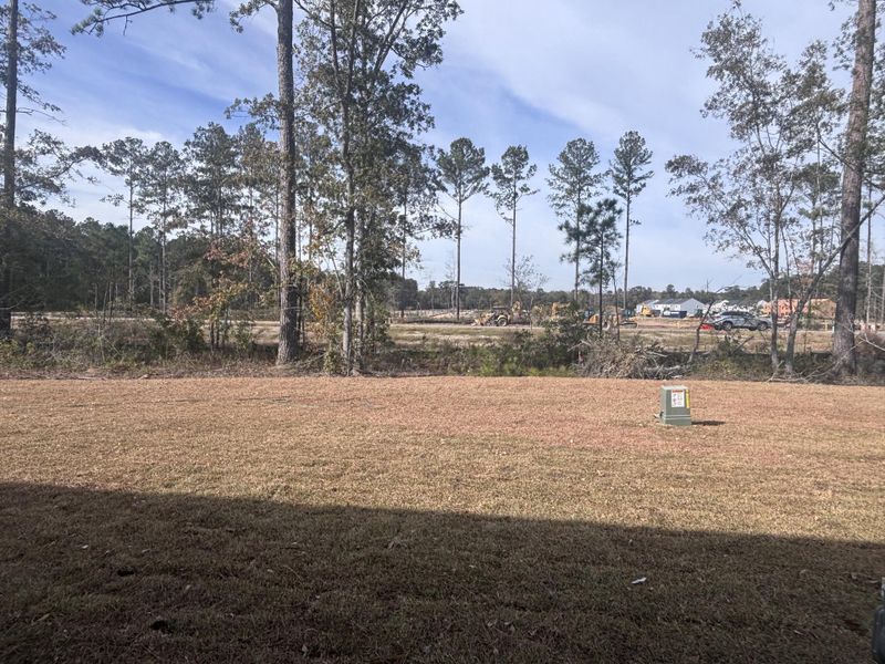 Exterior details and patio area of a home in Lindera Preserve at Cane Bay Plantation: Townhomes, Summerville (Image 4). Exterior details and patio area of a home in Lindera Preserve at Cane Bay Plantation: Townhomes, Summerville (Image 4).