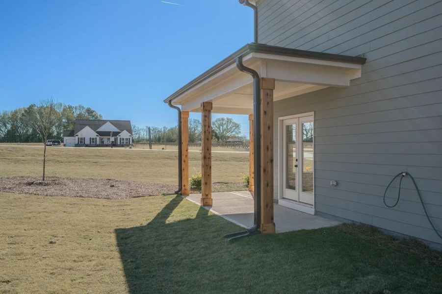 Exterior details and patio area of a home in , Good Hope (Image 23).