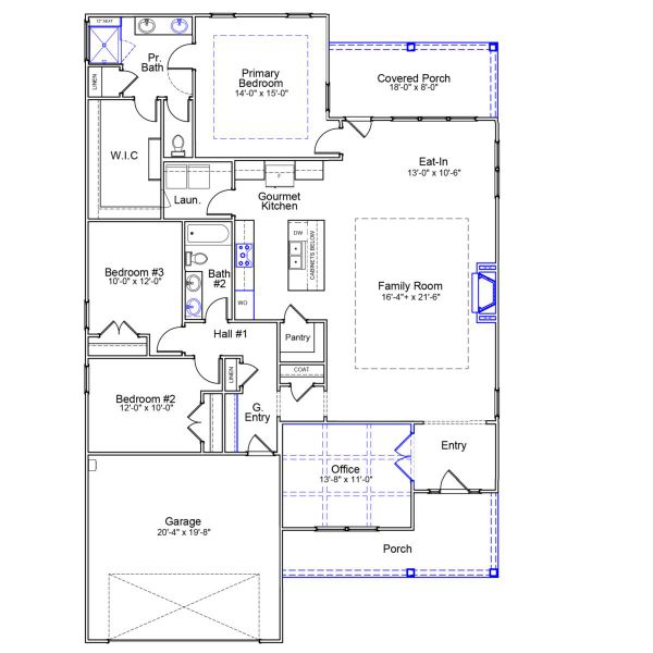 2D floor plan layout of this home in Rogers Spring, Graham, NC (Image 2). 2D floor plan layout of this home in Rogers Spring, Graham, NC (Image 2).