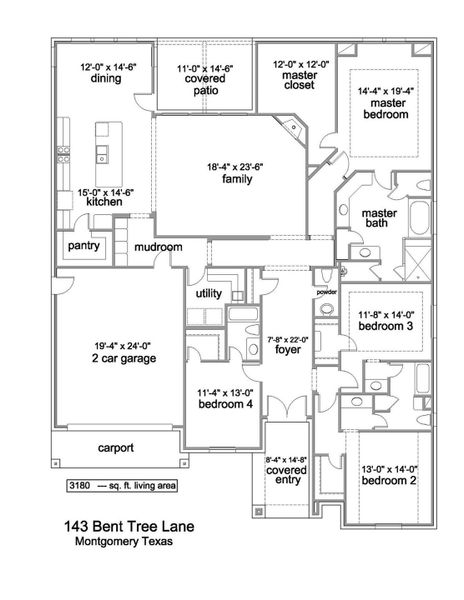 Thoughtfully designed floor plan with open-concept living and defined spaces Thoughtfully designed floor plan with open-concept living and defined spaces