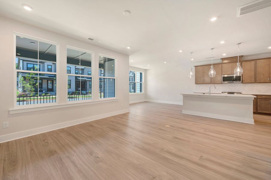 Spacious, unfurnished interior of a new home in Seven Oaks, Belmont (Image 10). Spacious, unfurnished interior of a new home in Seven Oaks, Belmont (Image 10).