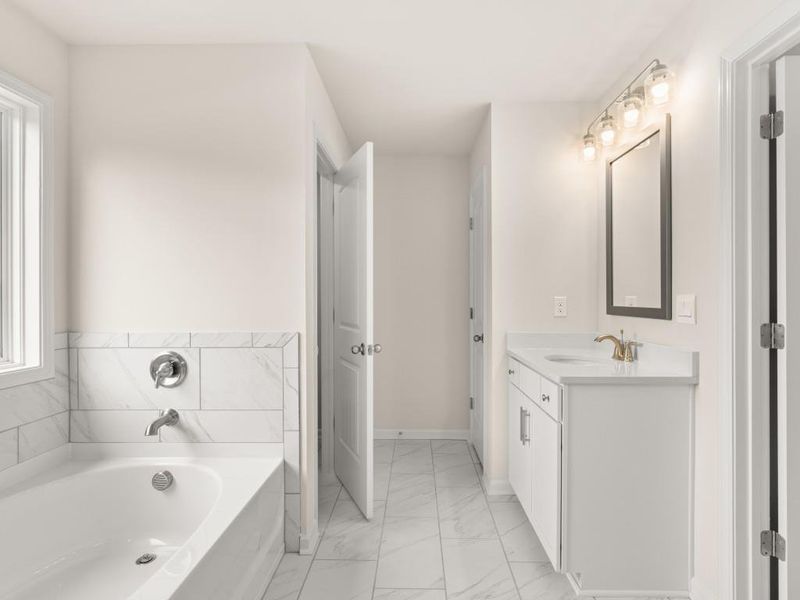 Furnished interior view inside a new home in Butner Estates, College Park (Image 13).