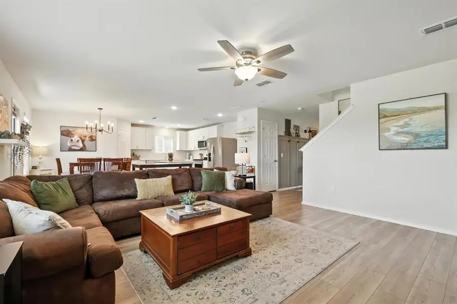Furnished interior view inside a new home in Verandah, Royse City (Image 17). Furnished interior view inside a new home in Verandah, Royse City (Image 17).