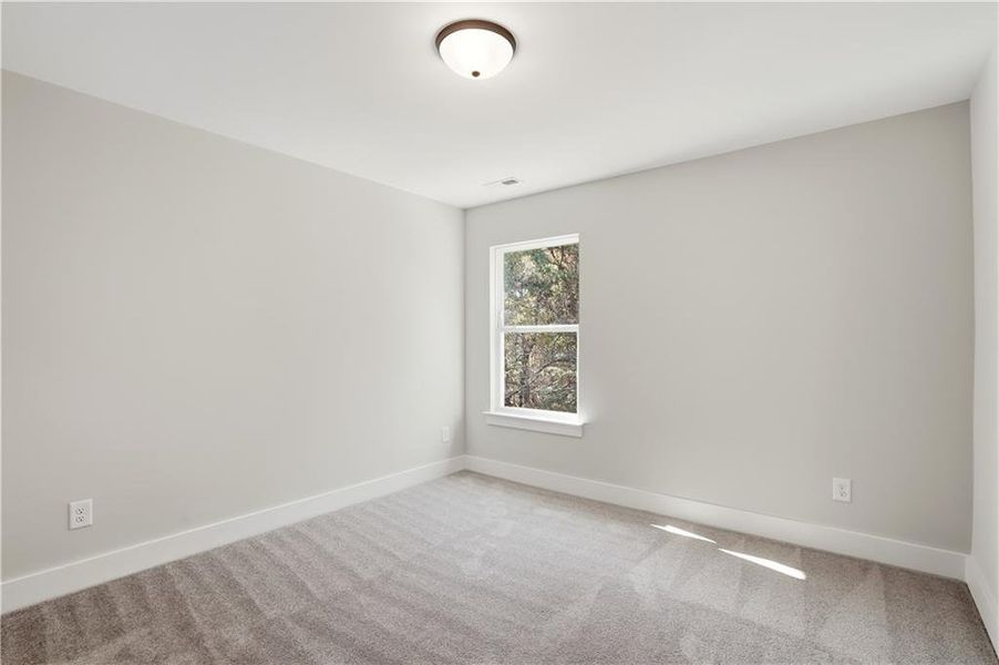 Spacious, unfurnished interior of a new home in Villas at Dawsonville, Dawsonville (Image 29). Spacious, unfurnished interior of a new home in Villas at Dawsonville, Dawsonville (Image 29).